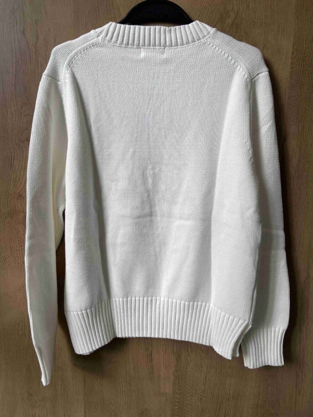 Polo Ralph Lauren White Polo Bear Pink Suit Picnic Basket Crewneck Knit Sweater - Picture 7 of 7